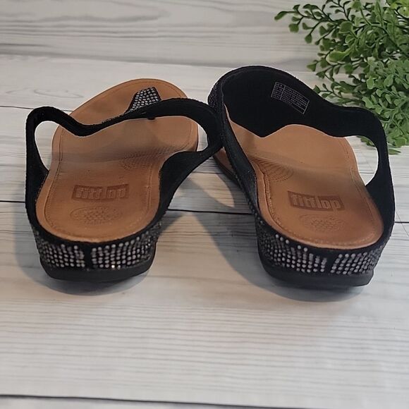 COPY - Fitflop super thong sandals with waffleboard technology Women's Size 10 - Picture 5 of 10